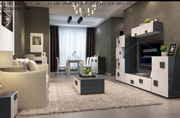 TỦ KỆ GỖ TRANG TRÍ X HOME Hà Nội Sài Gòn Hồ Chí Minh XHOME4407