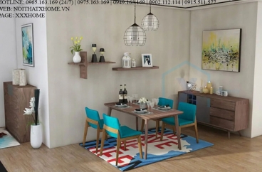 TỦ KỆ GỖ TRANG TRÍ X HOME Hà Nội Sài Gòn Hồ Chí Minh XHOME4416