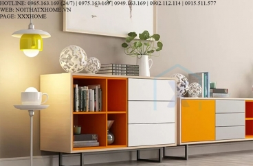 TỦ KỆ GỖ TRANG TRÍ X HOME Hà Nội Sài Gòn Hồ Chí Minh XHOME4418