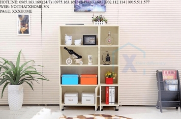 TỦ KỆ GỖ TRANG TRÍ X HOME Hà Nội Sài Gòn Hồ Chí Minh XHOME5533
