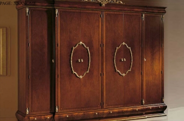 Tủ quần áo 6 cánh Vicente - Verona Walnut Gold X HOME Hà Nội