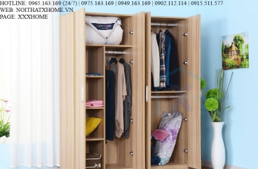 TỦ QUẦN ÁO TỦ ĐỒ GỖ X HOME Hà Nội Sài Gòn XHOME1105