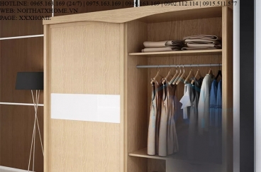 TỦ QUẦN ÁO TỦ ĐỒ GỖ X HOME Hà Nội Sài Gòn XHOME1130