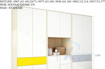 TỦ QUẦN ÁO TỦ ĐỒ GỖ X HOME Hà Nội Sài Gòn XHOME2245
