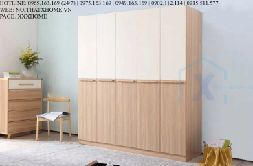 TỦ QUẦN ÁO TỦ ĐỒ GỖ X HOME Hà Nội Sài Gòn XHOME3306