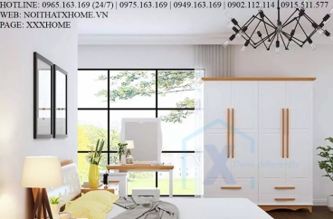 TỦ QUẦN ÁO TỦ ĐỒ GỖ X HOME Hà Nội Sài Gòn XHOME3310