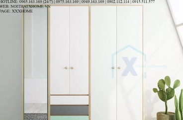 TỦ QUẦN ÁO TỦ ĐỒ GỖ X HOME Hà Nội Sài Gòn XHOME3312