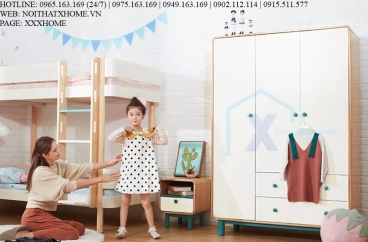 TỦ QUẦN ÁO TỦ ĐỒ GỖ X HOME Hà Nội Sài Gòn XHOME3323