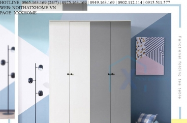 TỦ QUẦN ÁO TỦ ĐỒ GỖ X HOME Hà Nội Sài Gòn XHOME3330