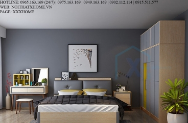 TỦ QUẦN ÁO TỦ ĐỒ GỖ X HOME Hà Nội Sài Gòn XHOME3336