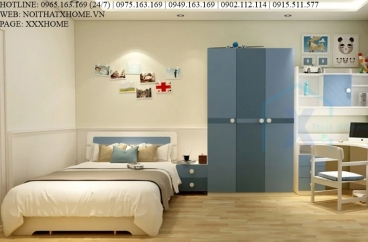 TỦ QUẦN ÁO TỦ ĐỒ GỖ X HOME Hà Nội Sài Gòn XHOME4403