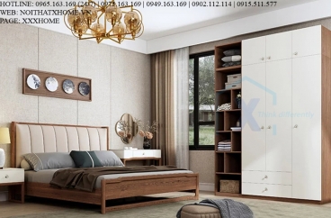 TỦ QUẦN ÁO TỦ ĐỒ GỖ X HOME Hà Nội Sài Gòn XHOME4404
