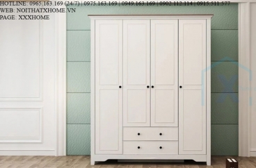 TỦ QUẦN ÁO TỦ ĐỒ GỖ X HOME Hà Nội Sài Gòn XHOME4412