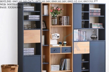 TỦ TÀI LIỆU GỖ X HOME HÀ NỘI SÀI GÒN HỒ CHÍ MINH XHOME1108