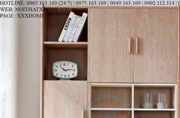 TỦ TÀI LIỆU GỖ X HOME HÀ NỘI SÀI GÒN HỒ CHÍ MINH XHOME1110