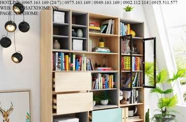 TỦ TÀI LIỆU GỖ X HOME HÀ NỘI SÀI GÒN HỒ CHÍ MINH XHOME1121