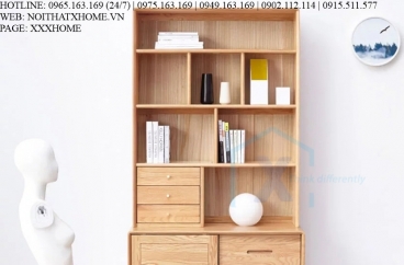 TỦ TÀI LIỆU GỖ X HOME HÀ NỘI SÀI GÒN HỒ CHÍ MINH XHOME1145