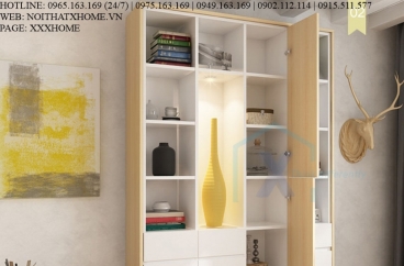 TỦ TÀI LIỆU GỖ X HOME HÀ NỘI SÀI GÒN HỒ CHÍ MINH XHOME2209