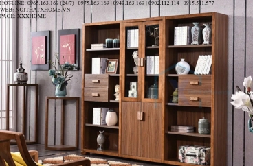 TỦ TÀI LIỆU GỖ X HOME HÀ NỘI SÀI GÒN HỒ CHÍ MINH XHOME2235