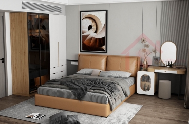 S HOME Combo mẫu nội thất phòng ngủ đẹp hiện đại tiện dụng SHOME6801