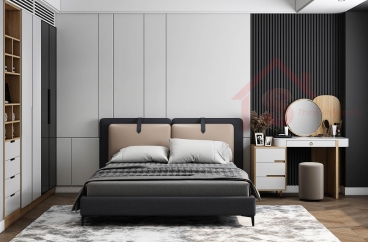 S HOME Combo mẫu nội thất phòng ngủ đẹp hiện đại tiện dụng SHOME6802
