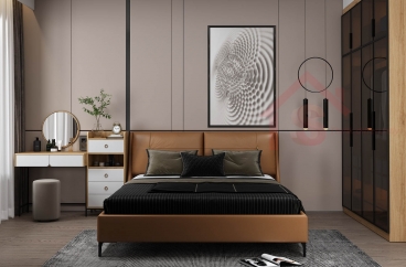 S HOME Combo mẫu nội thất phòng ngủ đẹp hiện đại tiện dụng SHOME6805