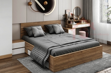 S HOME Combo mẫu nội thất phòng ngủ đẹp hiện đại tiện dụng SHOME6809