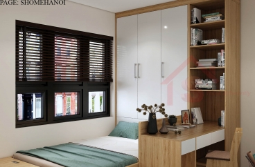 S HOME Combo mẫu nội thất phòng ngủ cho bé đẹp hiện đại tiện dụng SHOME6811