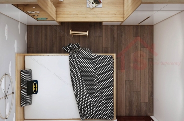 S HOME Combo mẫu nội thất phòng ngủ cho bé đẹp hiện đại tiện dụng SHOME6812
