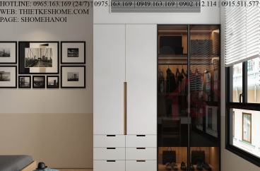 S HOME Combo mẫu nội thất phòng ngủ cho bé đẹp hiện đại tiện dụng SHOME6813