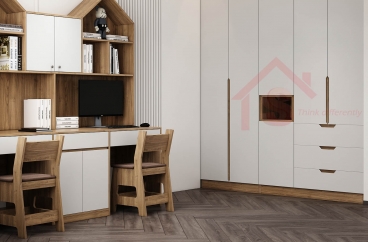 S HOME Combo mẫu nội thất phòng ngủ cho bé đẹp hiện đại tiện dụng SHOME6820