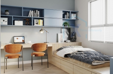 X HOME THIẾT KẾ CĂN HỘ CHUNG CƯ BAN CƠ YẾU CHÍNH PHỦ LÊ VĂN LƯƠNG 120 M2