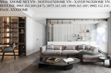 X HOME THIẾT KẾ CĂN HỘ CHUNG CƯ HINODE CITY 100 M2