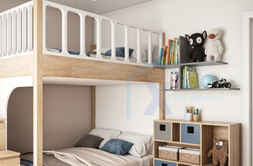 X HOME THIẾT KẾ CĂN HỘ CHUNG CƯ VINHOMES SMART CITY 75 M2