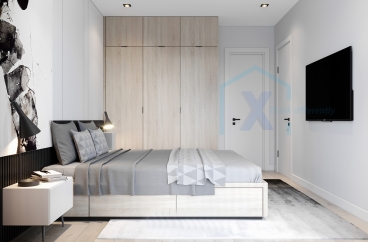 X HOME THIẾT KẾ CĂN HỘ CHUNG CƯ KOSMO TAY HO 84 M2