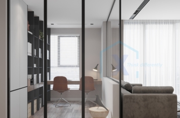 X HOME THIẾT KẾ CĂN HỘ CHUNG CƯ PHC COMPLEX 100 M2