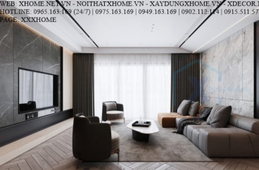 X HOME THIẾT KẾ CĂN HỘ CHUNG CƯ STELLAR GARDEN 150 M2