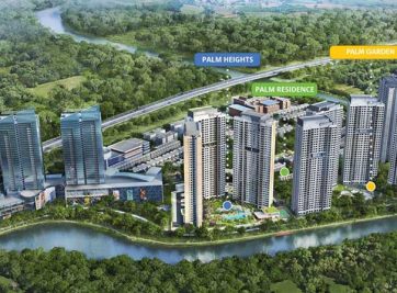 BÁN PALM GARDEN NẰM NGAY CÁC TRƯỜNG QUỐC TẾ