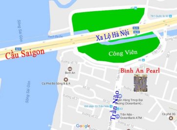 VỊ TRÍ DỰ ÁN BÌNH AN PEARL QUẬN 2 Ở ĐÂU ?