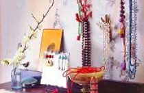 Góc phụ kiện trên tường cá tính 