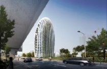 Độc đáo với tháp văn phòng ở Đài Bắc 