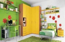 Những sắc màu vui nhộn cho phòng trẻ mùa hè 