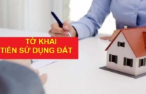 Tờ khai tiền sử dụng đất khi cấp sổ đỏ, chuyển mục đích sử dụng đất
