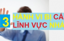 Hành vi nào bị nghiêm cấm trong lĩnh vực nhà ở?