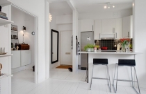 Ghé thăm căn hộ 41m² trắng sáng mà không đơn điệu