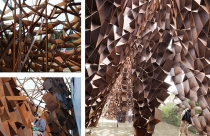 Rùng mình lạc vào cảnh giới thép corten ma trận ở Ý