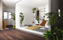 Căn hộ tươi trẻ với cây xanh