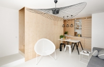 Căn hộ Duplex bố trí nội thất khéo léo