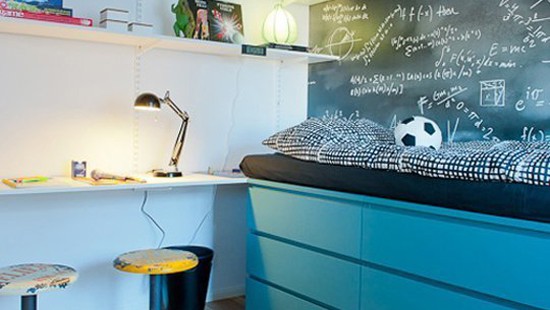  Thiết kế giá để đồ cho không gian ngủ chật hẹp.					