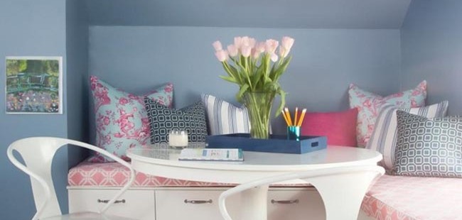  Trang trí nội thất cho các tín đồ yêu xanh dương					